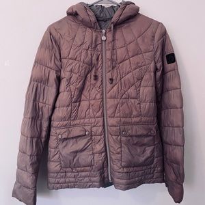 Bernardo Lilac Winter Jacket Size M